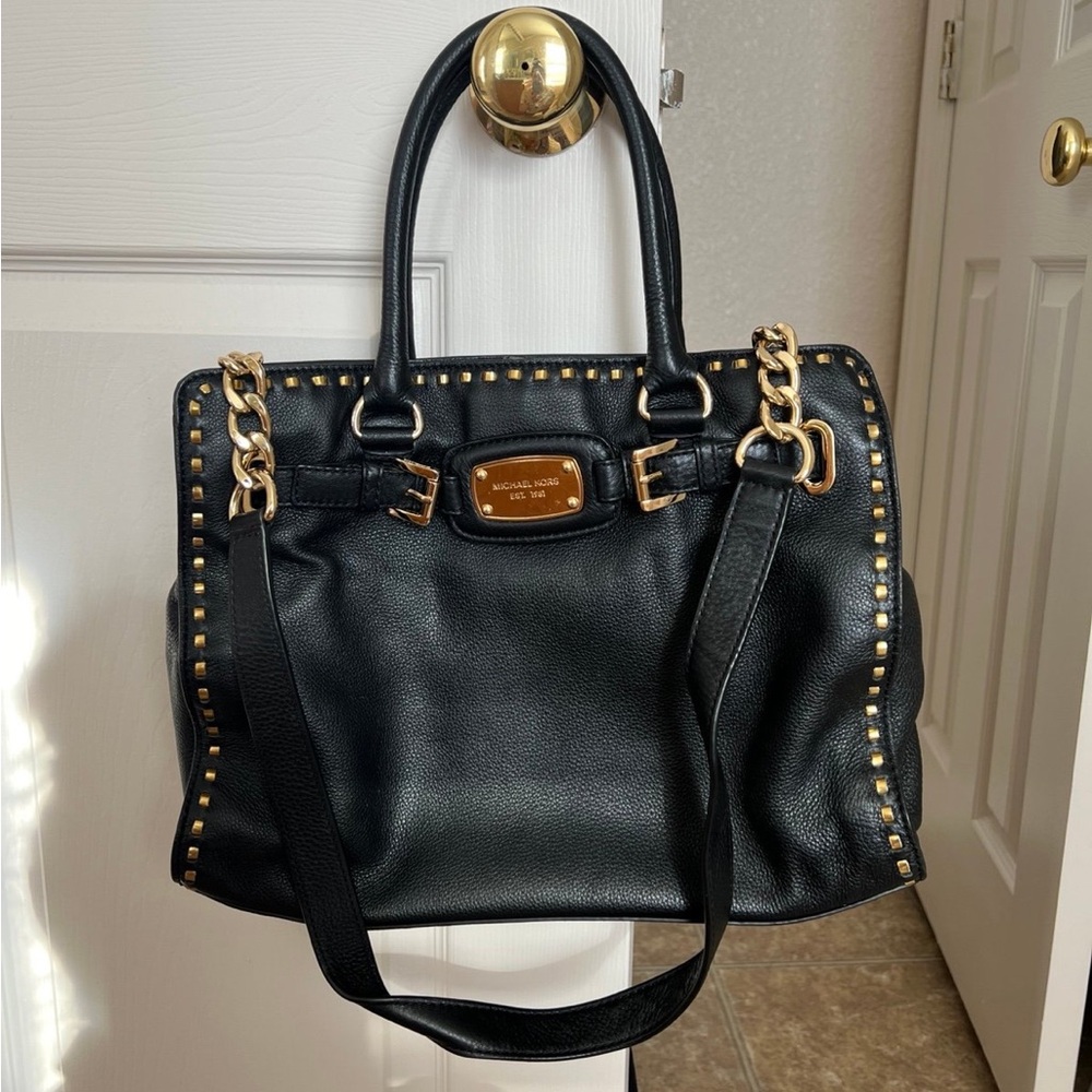 Michael Kors Hamilton large Leather tote